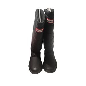 Hunter Womens Intrepid Black Snow Boots Size 6